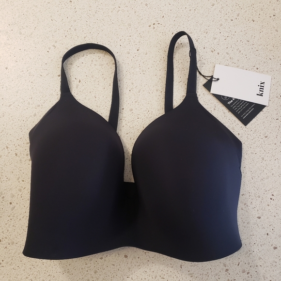 Knix 6+ wingwoman contour bra black nwt - Picture 2 of 5
